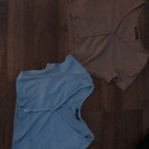 2 shein crop tops